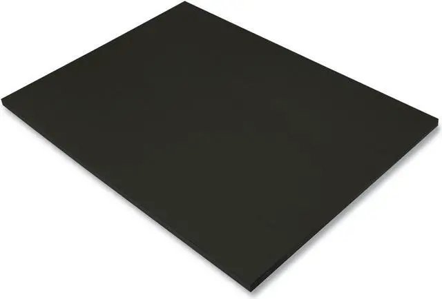 Alt view image 4 of 4 - Pacon 6317 SunWorks Construction Paper  Heavyweight  18 x 24  Black  50 Sheets