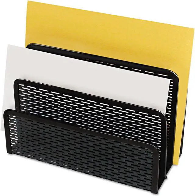 Alt view image 4 of 5 - Artistic Urban Collection Punched Metal Letter Sorter 6 1/2 x 3 1/4 x 5 1/2