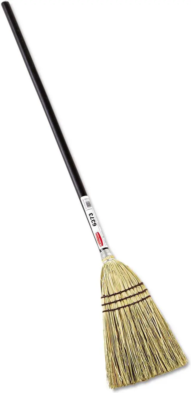 Alt view image 2 of 3 - Rubbermaid Commercial Wood Handle Lobby Corn Broom