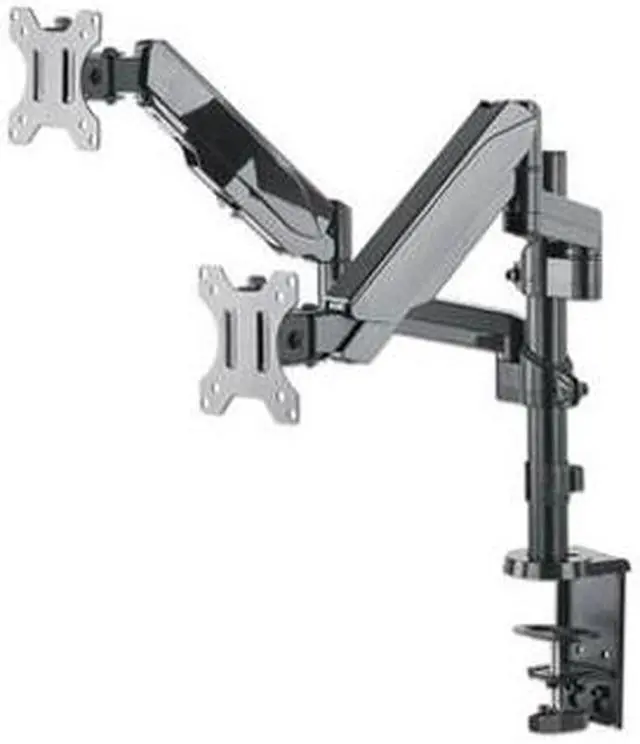 Alt view image 8 of 20 - Manhattan Universal Gas Spring Dual Monitor Mount