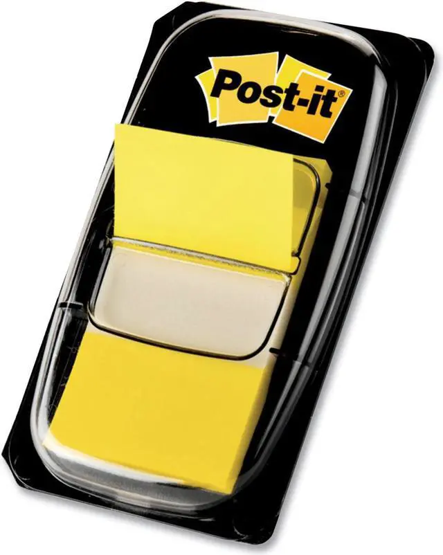 Alt view image 11 of 18 - Post-it Marking Page Flags in Dispensers Yellow 12 50-Flag Dispensers/Box