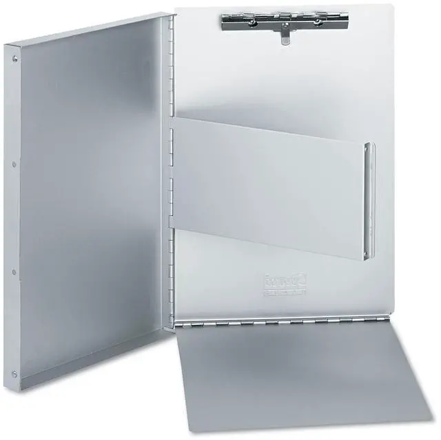 Alt view image 3 of 8 - UNIVERSAL Aluminum Document Box 2/5" Capacity Holds 8-1/2w x 11h Silver 40300