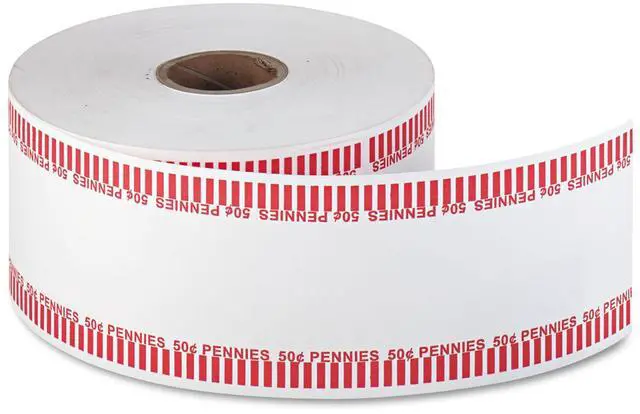 Alt view image 6 of 14 - Coin-Tainer Automatic Coin Rolls Pennies $.50 1900 Wrappers/Roll 50001