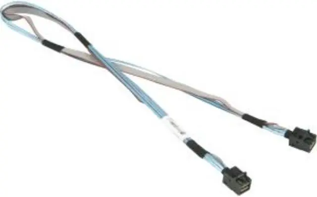 Alt view image 2 of 6 - SUPERMICRO CBL-SAST-0593 Supermicro CBL-SAST-0593 60cm Mini-SAS HD to Mini-SAS HD Internal 30AWG Cable