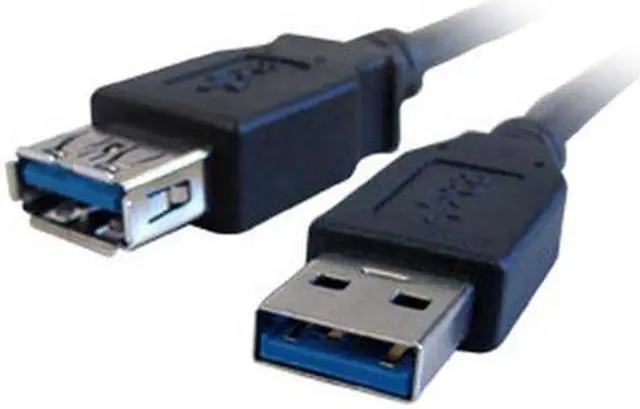 Alt view image 2 of 5 - COMPREHENSIVE CONNECTIVITY COMPANY USB3-AA-MF-6ST 6FT USB 3.0 AA F/M STANDARD