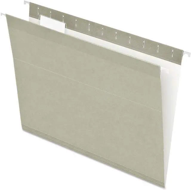 Alt view image 2 of 15 - Pendaflex Reinforced Hanging Folders 1/5 Tab Letter Gray 25/Box 415215GRA