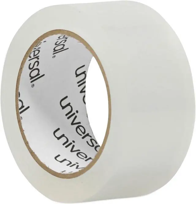 Alt view image 5 of 10 - UNIVERSAL Heavy-Duty Acrylic Box Sealing Tape 48mm x 50m 3" Core Clear 6/Pack