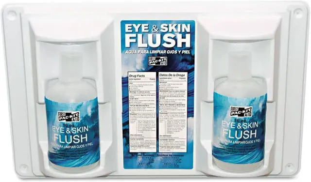 Alt view image 8 of 9 - Emergency Flush Station, 16 Ounce Bottles, Double 1 EA