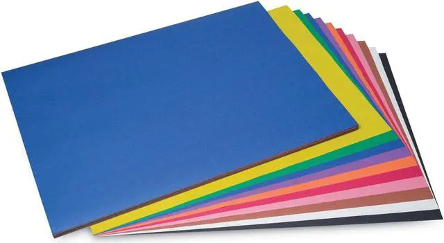 Alt view image 3 of 3 - Pacon 6517 SunWorks Construction Paper  Heavy  18 x 24  10 Colors  50 Sheets