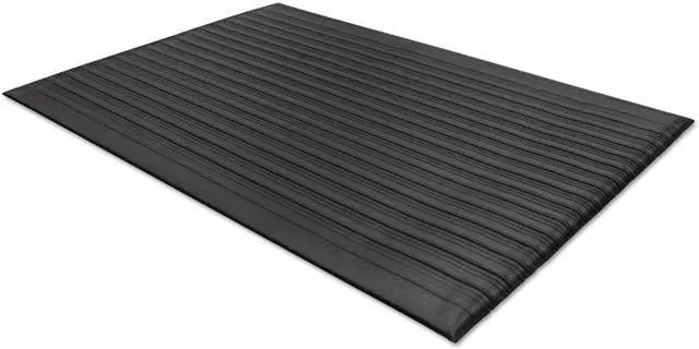 Alt view image 9 of 10 - Guardian Air Step Antifatigue Mat, Polypropylene, 24 X 36, Black 24020302