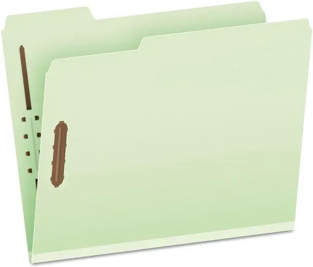 Alt view image 3 of 10 - Pendaflex Pressboard Folders with Fastener - Letter - 8 1/2" x 11" Sheet Size - 3" Expansion - 2 Fastener(s) - 1/3 Tab C