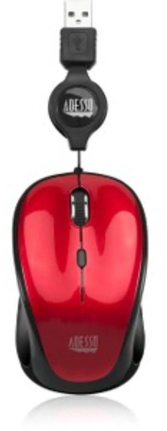Alt view image 10 of 16 - Adesso iMouse S8R - USB Illuminated Retractable Mini Mouse