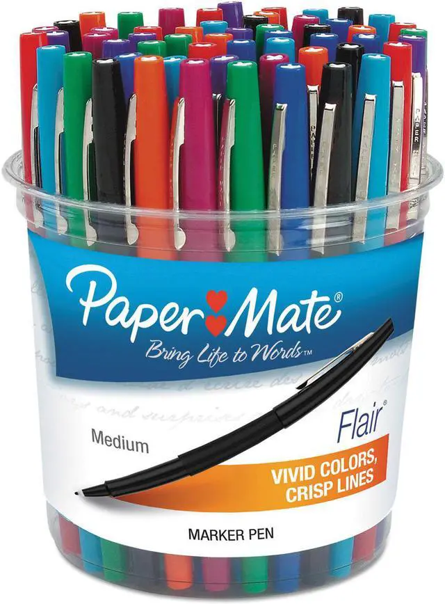 Alt view image 3 of 3 - Paper Mate Pen,Flair,48/St,Ast 4651