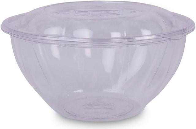 Eco-Products Renewable & Compostable Salad Bowls w/ Lids - 32oz., 50/PK, 3 PK/CT