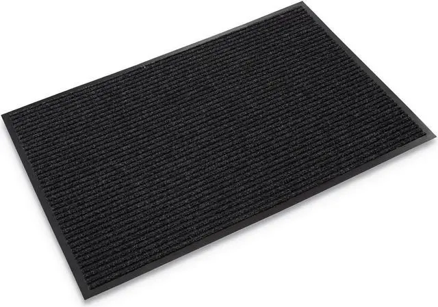 Alt view image 2 of 11 - Needle-Rib Wiper/Scraper Mat, Polypropylene, 48 x 72, Charcoal