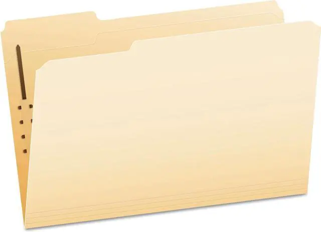 Alt view image 2 of 20 - Pendaflex Fastener Folders 1 Fasteners 1/3 Cut Tabs Legal Manila 50/Box FM310