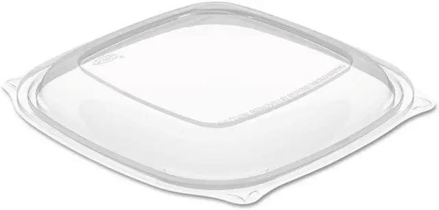 Alt view image 4 of 6 - Dart PresentaBowls Pro Square Lids f/24-32oz Bowls Clear 8.5x8.5 63/Bag 4 Bag/CT