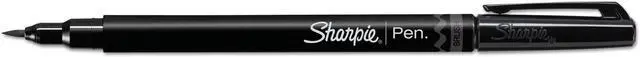 Alt view image 3 of 12 - Sharpie Brush Tip Pens Fine Brush Tip Black 12/PK 2011280
