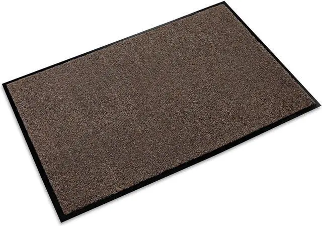 Alt view image 4 of 10 - Crown Rely-On Olefin GS 0310CH 315 Light Traffic Wiper Entrance Mat, 3 ft W x 10 ft L, 3/8 in THK, Charcoal, Polypropylene