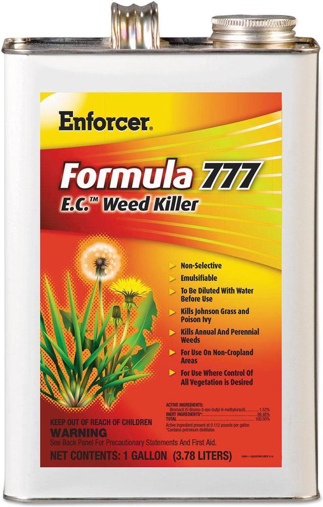 Formula 777 E.C. Weed Killer, Non-Cropland, 1 gal Can, 4/Carton Formula 777 E.C. Weed Killer, Non-Cropland, 1 gal Can, 4/Carton