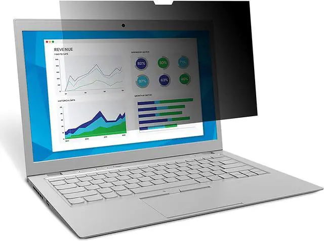 Alt view image 7 of 8 - 3M PFNDE011 Privacy Filter for Dell 15.6" Infinity Display Laptop