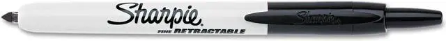 Alt view image 11 of 13 - Sharpie Retractable Permanent Marker Fine Black 36 per pack 1926876
