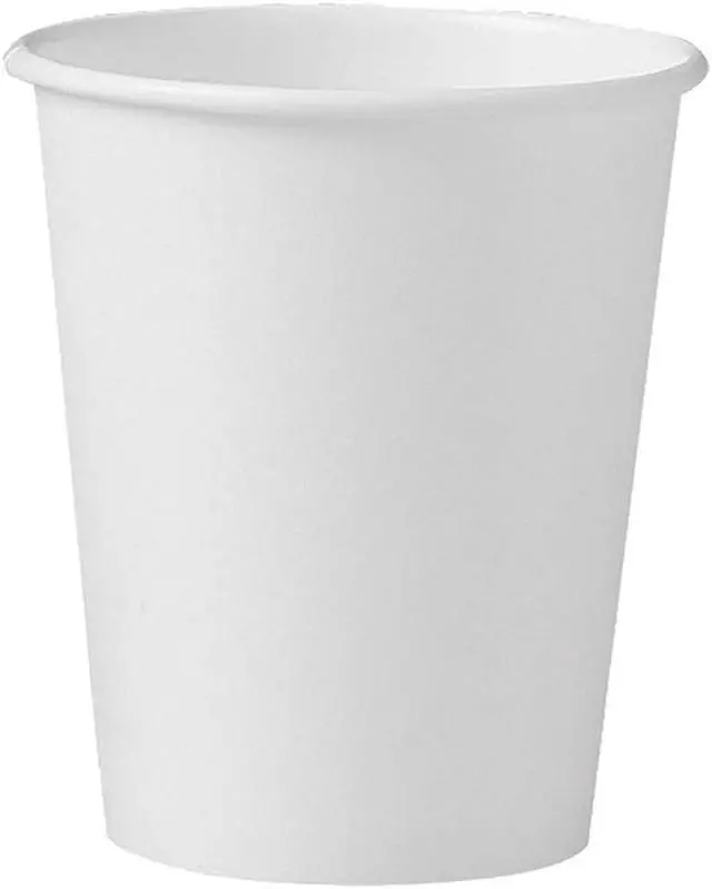 Alt view image 3 of 3 - Solo Paper Hot Cups 6oz. 1000/CT White 376W2050
