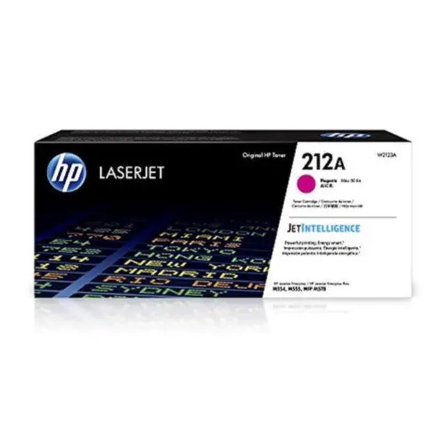 Alt view image 2 of 20 - HP 212A Magenta Original LaserJet Toner Cartridge, ~4,500 pages, W2123A