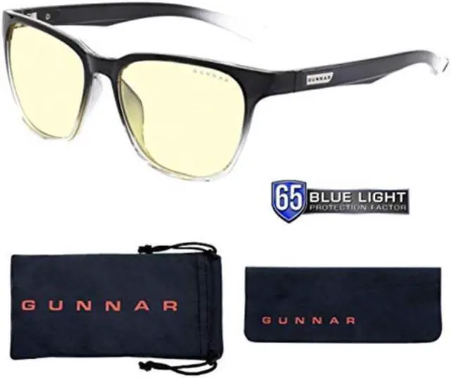 Alt view image 7 of 7 - Gunnar Berkeley Onyx Fade FRAMe/ Amber Lens Blpf 65