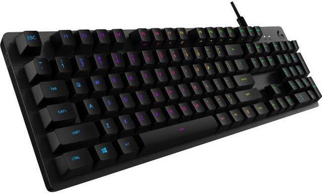 Alt view image 16 of 16 - logitech g512 carbon rgb mechanical gaming keyboard (gx blue clicky)