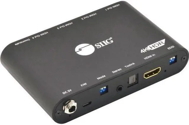 Main image of SIIG 1x4 HDMI 2.0a Splitter