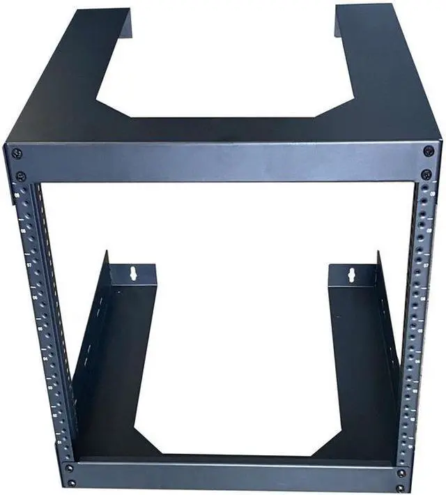 Main image of 4XEM 6U 18" Deep Wall Mount for Switches Black 4XOPENWALL6UD