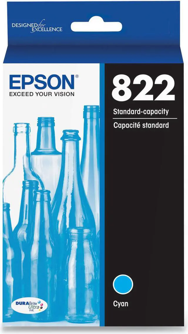 Main image of T822220S T822 DURABrite Ultra Ink 240 Page-Yield Cyan