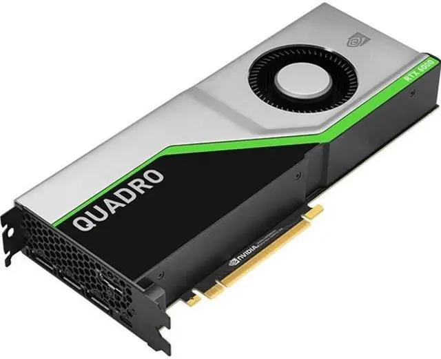 Main image of PNY NVIDIA Quadro RTX 6000 Graphic Card 24 GB GDDR6 Full-height TAA Compliant 384 bit Bus Width PCI Express 3.0 x16 DisplayPort VCQRTX6000TAA