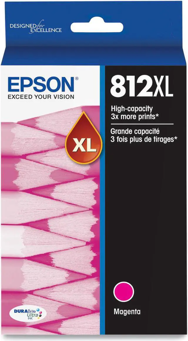 Main image of Epson T812XL Magenta DuraBrite Ultra High-Yield Ink T812XL320S