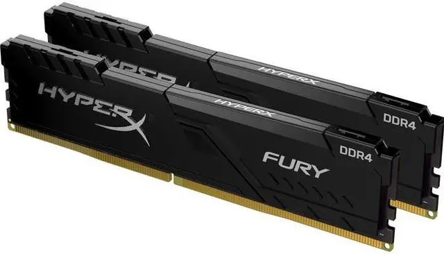 Alt view image 3 of 3 - HyperX Fury 32GB (2x16GB) DDR4 2666MHz 288pin DIMM Memory Kit HX426C16FB4K2/32