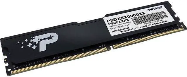 Main image of Patriot Memory Signature Line 4GB DDR4 SDRAM Memory Module PSD44G240081S