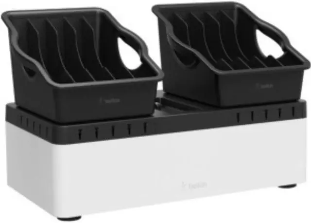 Alt view image 5 of 12 - Belkin Store and Charge Go with Portable Trays (USB Compatible)