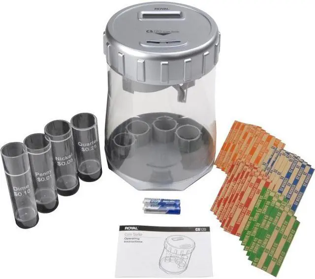 Alt view image 2 of 8 - Royal Cs120 Coin Sorter Silver