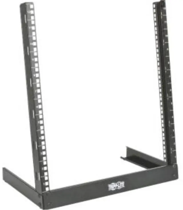 Alt view image 6 of 10 - Tripp Lite SR2POST12 12U SmartRack Desktop 2-Post Open-Frame Rack