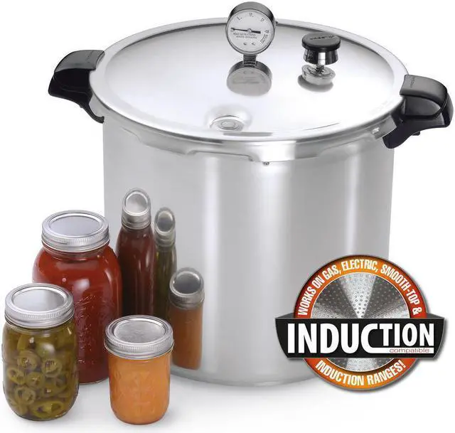 Alt view image 4 of 20 - Presto 01784 23-Quart Induction Compatible Pressure Canner