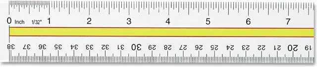 Alt view image 4 of 7 - Westcott Acrylic Data Highlight Reading Ruler With Tinted Guide 15" Clear 10580