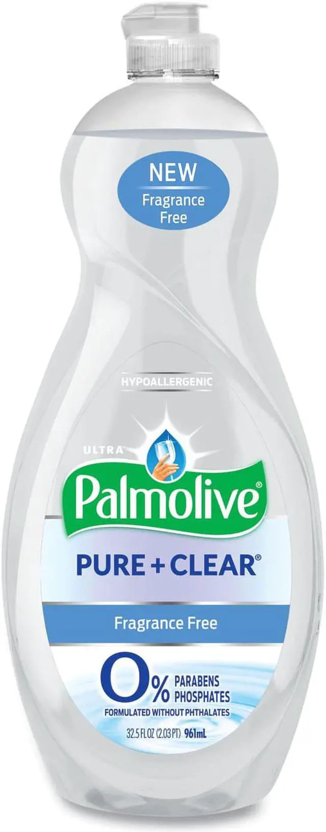 Alt view image 2 of 10 - Palmolive Dishwashing Detergent f/Manual Liquid 32.5 oz Clear 04272