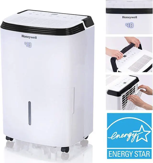 Alt view image 3 of 16 - Energy Star 70-Pint Dehumidifier with Washable Filter