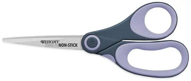 Alt view image 7 of 7 - Westcott Scissors,8",Ttm,Nonstk,Gy 14910
