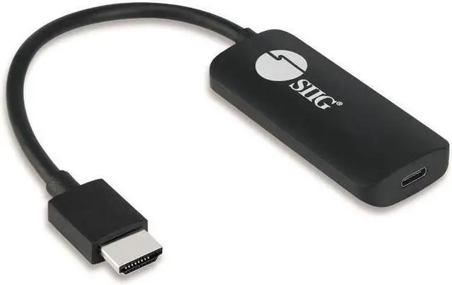 Alt view image 10 of 10 - Siig Hdmi To Usb-C Port 4K 60Hz Converter Adapter