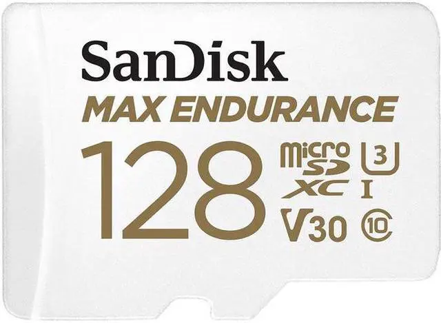 Main image of SanDisk MAX ENDURANCE 128 GB Class 10/UHS-I U3 microSDHC 1 Pack SDSQQVR128GAN6IA