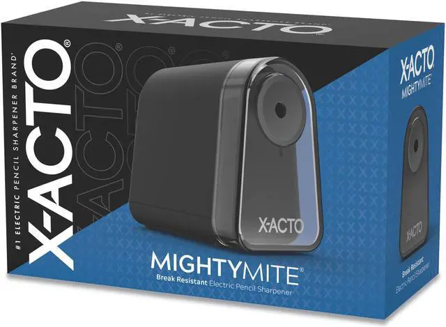 Alt view image 2 of 20 - X-acto 19501X Mighty Mite Electric Pencil Sharpener - Quantity 1