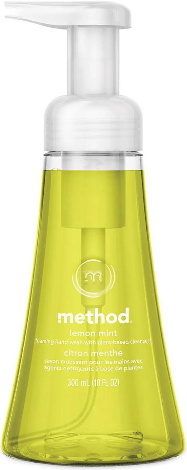 Alt view image 4 of 12 - Method 11621 Foaming Hand Wash, Lemon Mint Foaming, 10 oz Pump Dispenser, 1Each