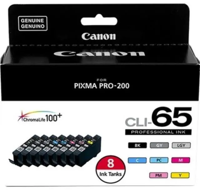 Main image of Canon Professional CLI-65 Original Ink Cartridge Photo Color Pack 4215C007